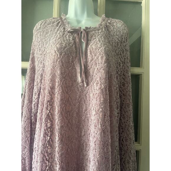 Free People Jenny‎ Purple Crush Velvet  Dress - Picture 5 of 11